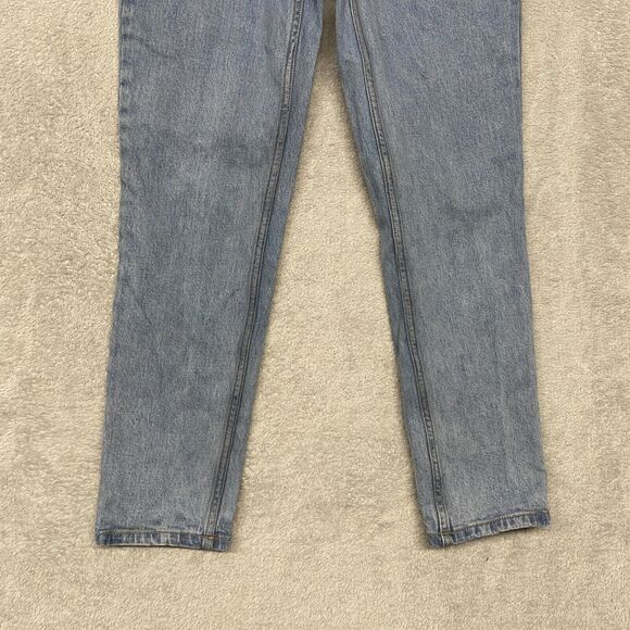 Everlane Jeans Womens 25 Blue Crop Original Checky Organic Cotton High Rise - Picture 3 of 11